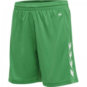 Hummel Core Xk Poly Kurze Hose Kinder Grün | 622504-283