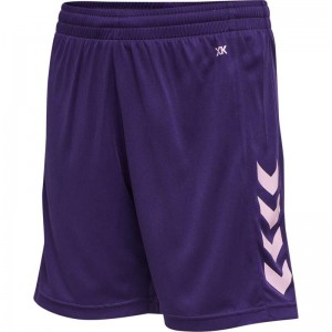 Hummel Core Xk Poly Kurze Hose Kinder Lila | 253320-401