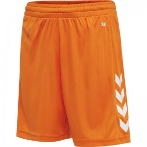 Hummel Core Xk Poly Kurze Hose Kinder Orange | 293077-789