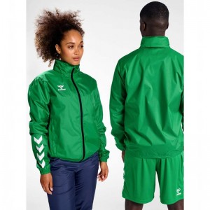 Hummel Core Xk Spray Jacken Herren Grün | 448230-558