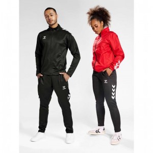 Hummel Core Xk Training Poly Hose Damen Schwarz | 396480-739