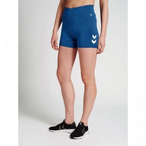 Hummel Core Xks Kurze Hose Damen Blau | 612775-273