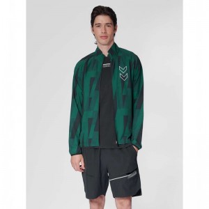 Hummel Court Aop Kurze Hose Herren Grün | 940931-875