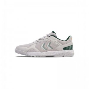 Hummel Court Control Ii Hallenschuhe Damen Grau | 554696-953