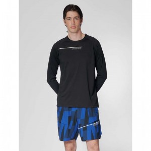 Hummel Court Light Weight L/S T-shirts Herren Schwarz | 227729-236