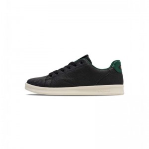 Hummel Court Line Lz Sneakers Damen Schwarz | 414829-928