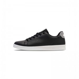 Hummel Court Line Sneakers Herren Schwarz | 421993-321