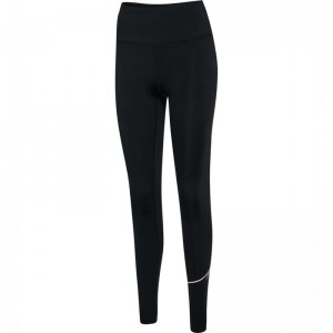 Hummel Court Mid Waist Pocket W Strumpfhose Damen Schwarz | 693706-418