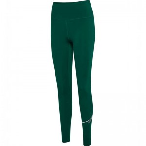 Hummel Court Mid Waist Pocket W Sweatshirts Damen Grün | 752102-175