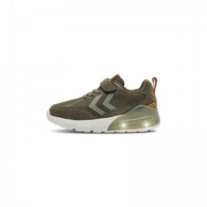 Hummel Daylight Jr Sneakers Kinder Olivgrün | 438367-700