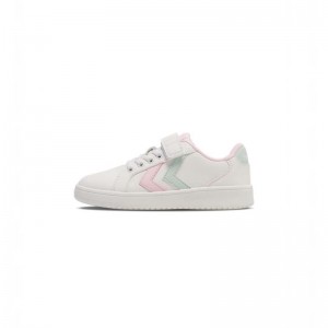 Hummel Derby Court Jr Fußballschuhe Kinder Weiß | 519447-908