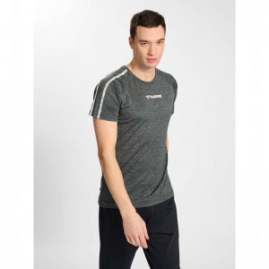 Hummel Ducas S/S T-shirts Herren Schwarz | 861520-255