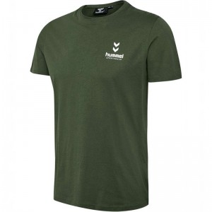 Hummel Dylan T-shirts Herren Grün | 327884-253