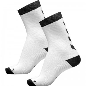 Hummel Element Indoor Sport 2 Pack Socken Damen Weiß | 849274-578