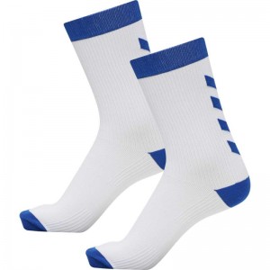 Hummel Element Indoor Sport 2 Pack Socken Herren Weiß | 132618-071