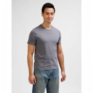 Hummel Elemental Chevron Cotton T-shirts Herren Grau | 492064-314