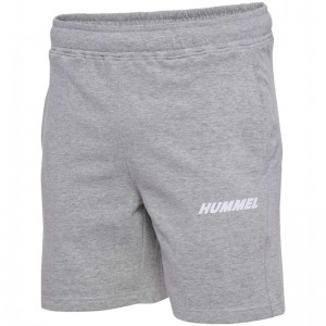 Hummel Elemental Cotton Kurze Hose Herren Grau | 395589-342