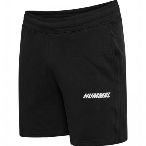 Hummel Elemental Cotton Kurze Hose Herren Schwarz | 305580-647
