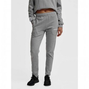 Hummel Elemental Tapered Hose Damen Grau | 583447-579