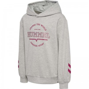 Hummel Elena Hoodie Kinder Grau | 425188-029