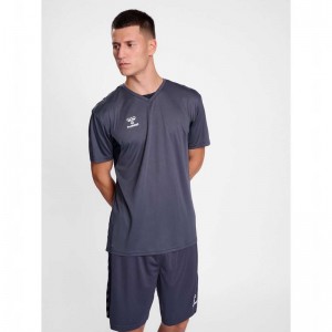 Hummel Essential S/S Trikot Herren Grau | 258508-216