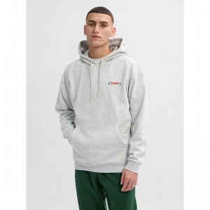 Hummel Felix Loose Hoodie Herren Grau | 515991-818