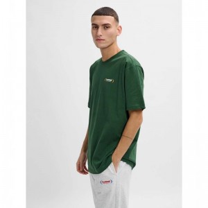 Hummel Felix Loose Sweatshirts Herren Grün | 171696-046