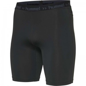 Hummel First Performance Tight Kurze Hose Herren Schwarz | 539472-865