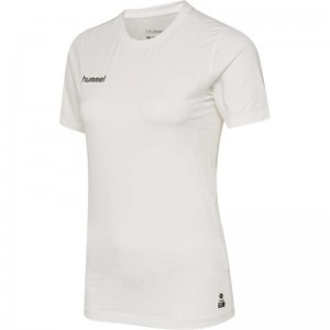 Hummel First Performance Wo S/S Trikot Damen Weiß | 720014-186