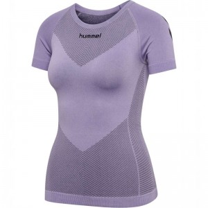 Hummel First Seamless S/S W Trikot Damen Lavendel | 463049-023
