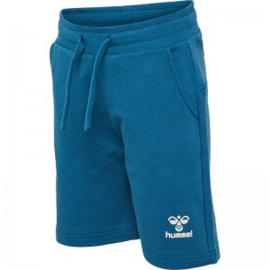 Hummel Flow Kurze Hose Kinder Blau | 840522-345