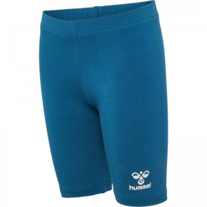 Hummel Flowy Kurze Hose Kinder Blau | 265785-602