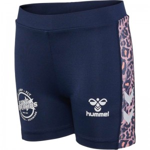 Hummel Fsk Joy Tight Kurze Hose Kinder Schwarz | 400516-472
