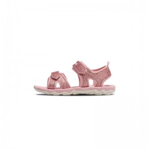 Hummel Glitter Jr Sandalen Kinder Rosa | 578419-881