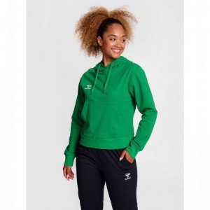 Hummel Go 2.0 Hoodie Damen Grün | 852389-711