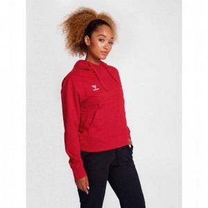Hummel Go 2.0 Hoodie Damen Rot | 665878-435