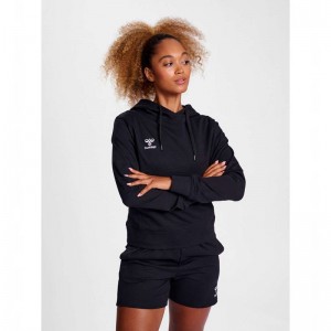 Hummel Go 2.0 Hoodie Damen Schwarz | 470042-507