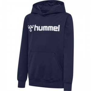 Hummel Go 2.0 Logo Hose Kinder Navy | 324819-581