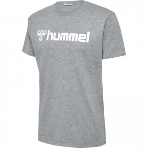 Hummel Go 2.0 Logo S/S T-shirts Herren Grau | 731906-516