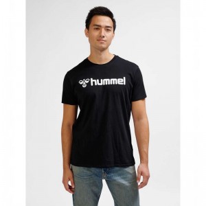 Hummel Go 2.0 Logo S/S T-shirts Herren Schwarz | 196186-260