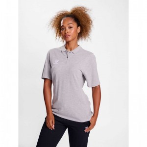 Hummel Go 2.0 Polo Socken Damen Grau | 651912-741