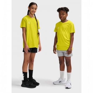 Hummel Go 2.0 S/S Sportbekleidung Kinder Gelb | 321353-161