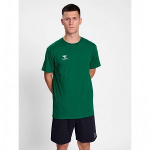 Hummel Go 2.0 S/S T-shirts Herren Grün | 602261-376