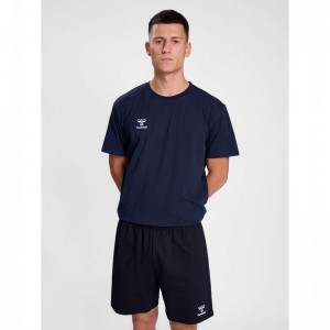 Hummel Go 2.0 S/S T-shirts Herren Navy | 270512-107