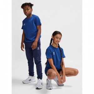 Hummel Go 2.0 S/S T-shirts Kinder Blau | 342836-559
