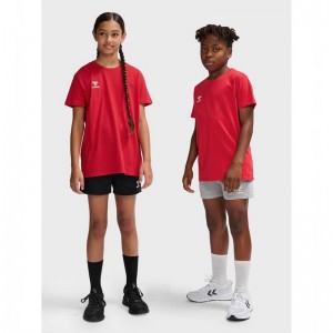 Hummel Go 2.0 S/S T-shirts Kinder Rot | 947588-275