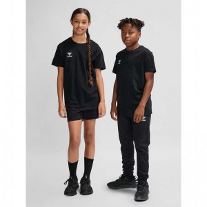 Hummel Go 2.0 S/S T-shirts Kinder Schwarz | 423394-316