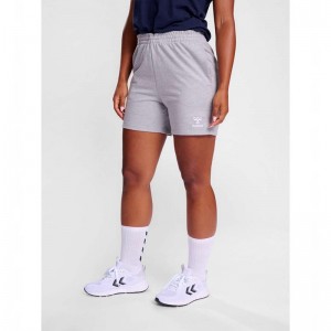 Hummel Go 2.0 Sweat Kurze Hose Damen Grau | 622983-467