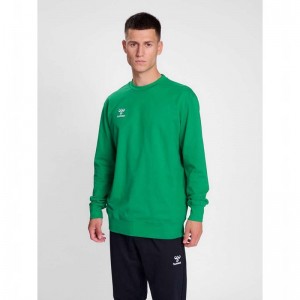 Hummel Go 2.0 Sweatshirt Herren Grün | 765476-781
