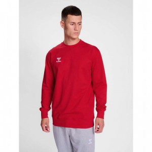 Hummel Go 2.0 Sweatshirt Herren Rot | 345890-276